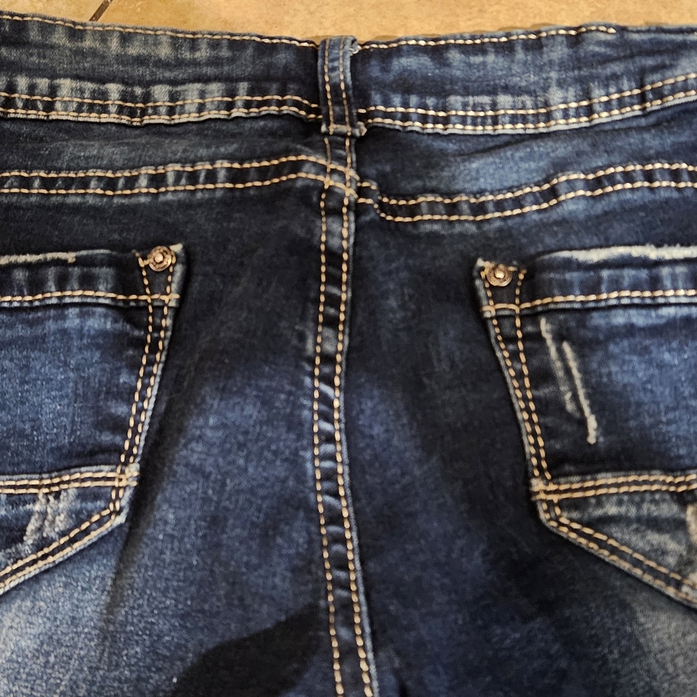 Classic Women's Dark Blue Denim Jeans